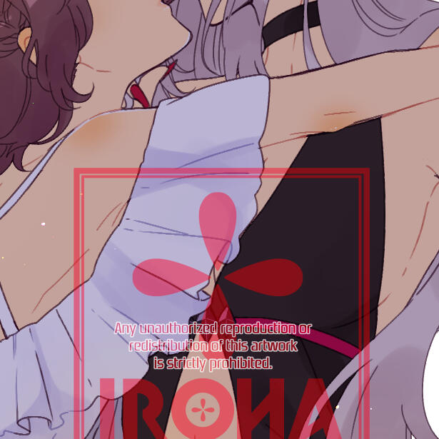 Mage &amp; Demon Queen Membership-Only Wallpaper (Valentine 2019)